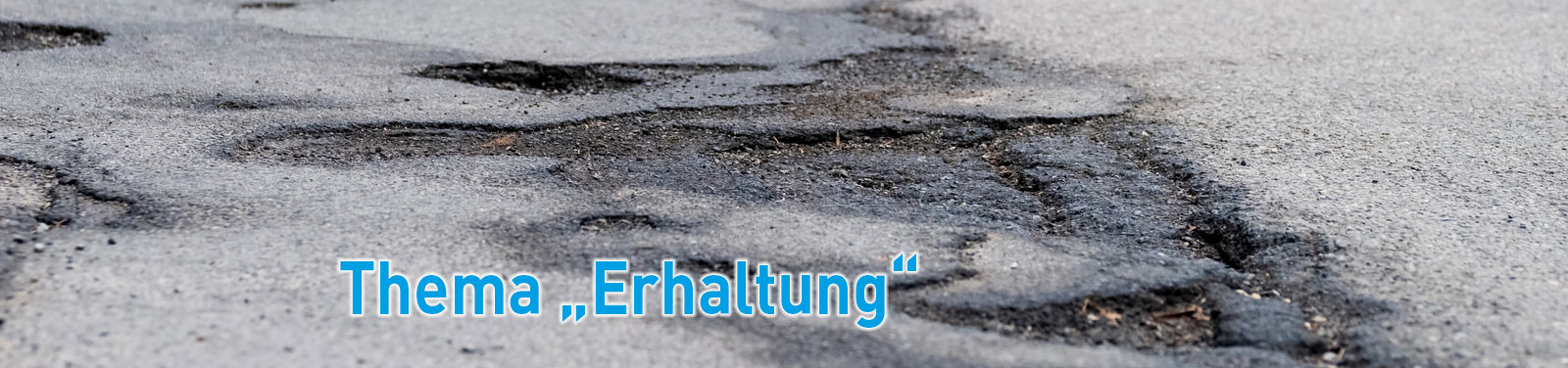 "Thema Erhaltung"