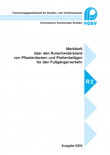 M Rutschwiderstand Fußgängerverkehr