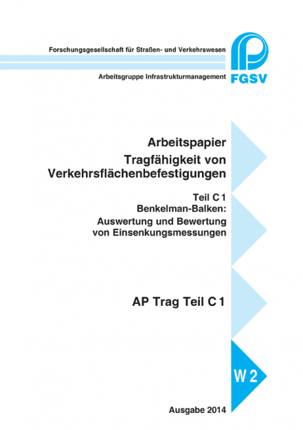 AP Trag C 1: Benkelman-Balken